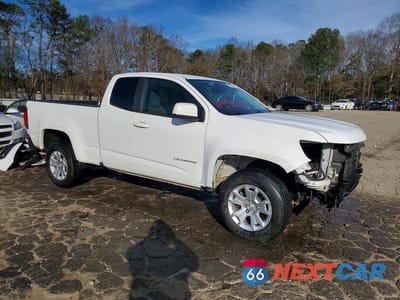 Czwarte zdjęcie samochodu z boku: 2021 CHEVROLET COLORADO LT VIN:1GCHSCEA9M1247095 - miniatura