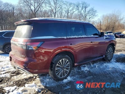 Trzecie zdjęcie samochodu z tyłu: 2025 INFINITI QX80 SENSORY VIN:JN8AZ3DB4S9404364 - miniatura