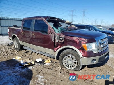 Czwarte zdjęcie samochodu z boku: 2010 FORD F150 SUPERCREW VIN:1FTFW1EV4AKA81559 - miniatura