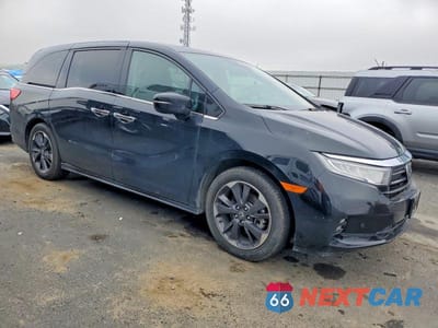 Czwarte zdjęcie samochodu z boku: 2021 HONDA ODYSSEY ELITE VIN:5FNRL6H98MB006382 - miniatura