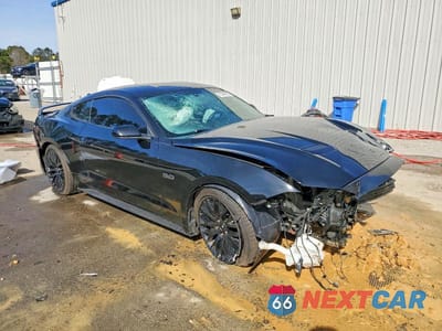 Czwarte zdjęcie samochodu z boku: 2019 FORD MUSTANG GT VIN:1FA6P8CF1K5129137 - miniatura