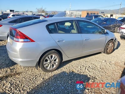 Trzecie zdjęcie samochodu z tyłu: 2014 HONDA INSIGHT EX VIN:JHMZE2H75ES001905 - miniatura
