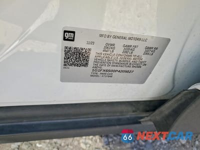 Zdjęcie 12 z 12 samochodu: 2023 CHEVROLET BOLT EV 2LT VIN:1G1FX6S00P4205027 - miniatura