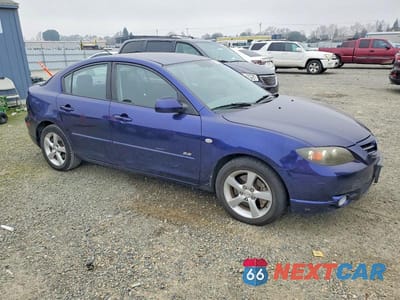 Czwarte zdjęcie samochodu z boku: 2005 MAZDA 3 S VIN:JM1BK323X51293225 - miniatura