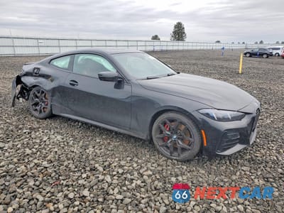 Czwarte zdjęcie samochodu z boku: 2025 BMW 430XI VIN:WBA63DA01SCS60624 - miniatura