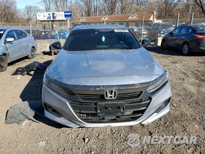 Piąte zdjęcie samochodu w środku: 2021 HONDA ACCORD SPORT VIN:1HGCV2F36MA018645 - miniatura