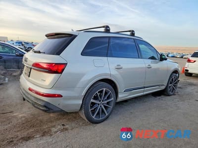 Trzecie zdjęcie samochodu z tyłu: 2023 AUDI Q7 PREMIUM PLUS VIN:WA1LXBF79PD025386 - miniatura