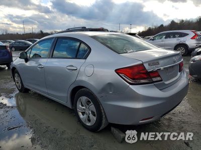 Drugie zdjęcie samochodu z przodu: 2013 HONDA CIVIC LX VIN:2HGFB2F5XDH594151 - miniatura