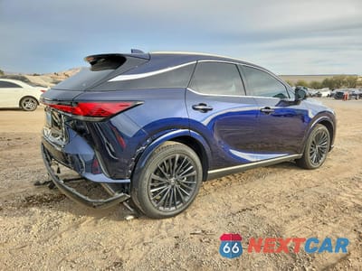 Trzecie zdjęcie samochodu z tyłu: 2024 LEXUS RX 350H BASE VIN:2T2BBMCA4RC058111 - miniatura