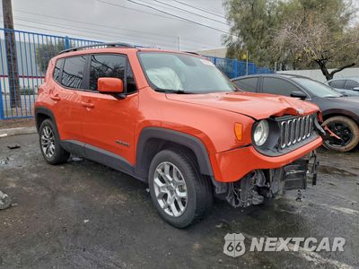 Czwarte zdjęcie samochodu z boku: 2016 JEEP RENEGADE LATITUDE VIN:ZACCJABT4GPE14989 - miniatura