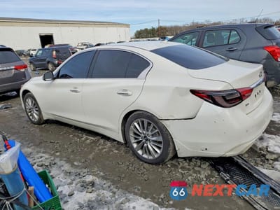 Drugie zdjęcie samochodu z przodu: 2021 INFINITI Q50 LUXE VIN:JN1EV7BR2MM752036 - miniatura