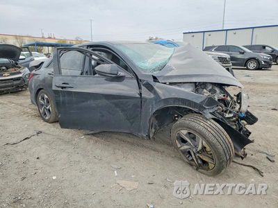 Czwarte zdjęcie samochodu z boku: 2023 HYUNDAI ELANTRA SEL VIN:KMHLS4AG7PU518535 - miniatura