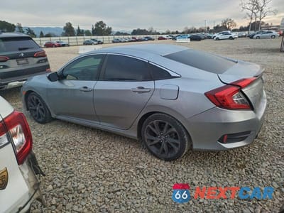 Drugie zdjęcie samochodu z przodu: 2020 HONDA CIVIC SPORT VIN:19XFC2F87LE202162 - miniatura