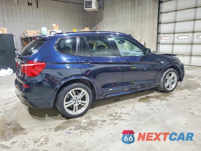 Trzecie zdjęcie samochodu z tyłu: 2014 BMW X3 XDRIVE35I VIN:5UXWX7C57E0E78382 - miniatura