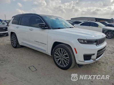 Czwarte zdjęcie samochodu z boku: 2021 JEEP GRAND CHEROKEE L SUMMIT VIN:1C4RJKEG2M8178442 - miniatura