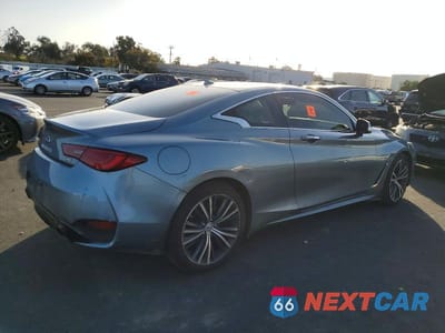 Trzecie zdjęcie samochodu z tyłu: 2018 INFINITI Q60 LUXE 300 VIN:JN1EV7EL8JM390345 - miniatura