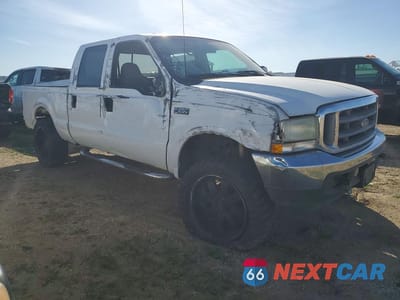 Czwarte zdjęcie samochodu z boku: 2002 FORD F250 SUPER DUTY VIN:1FTNW21F92EA84876 - miniatura