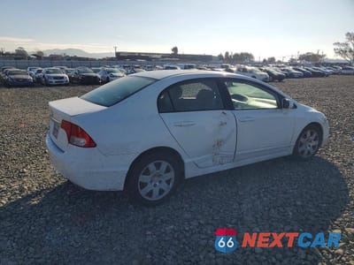 Trzecie zdjęcie samochodu z tyłu: 2010 HONDA CIVIC LX VIN:2HGFA1F52AH536995 - miniatura