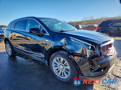 Czwarte zdjęcie samochodu z boku: 2018 CADILLAC XT5 LUXURY VIN:1GYKNDRS5JZ175521 - miniatura