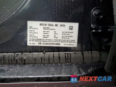 Zdjęcie 13 z 14 samochodu: 2024 TESLA MODEL S VIN:5YJSA1E57RF540962 - miniatura