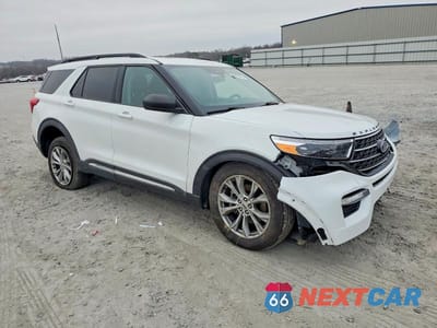 Czwarte zdjęcie samochodu z boku: 2021 FORD EXPLORER XLT VIN:1FMSK8DH4MGA49471 - miniatura