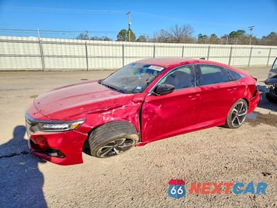 2022 HONDA ACCORD SPORT 1HGCV1F32NA048902 - główne zdjęcie licytacji z USA - miniatura