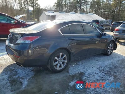 Trzecie zdjęcie samochodu z tyłu: 2012 ACURA TL VIN:19UUA8F5XCA801762 - miniatura