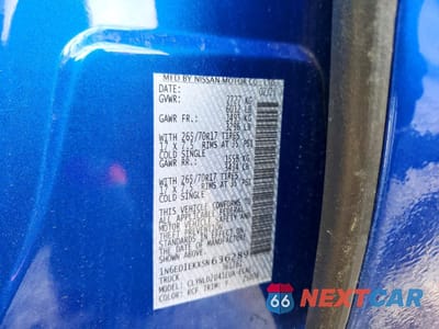 Zdjęcie 12 z 13 samochodu: 2025 NISSAN FRONTIER S VIN:1N6ED1EKXSN636289 - miniatura