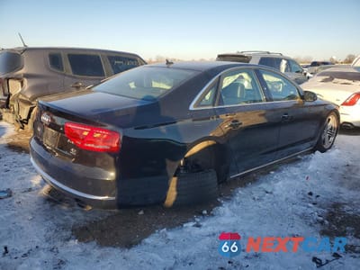 Trzecie zdjęcie samochodu z tyłu: 2012 AUDI A8 QUATTRO VIN:WAUAVAFD5CN034798 - miniatura