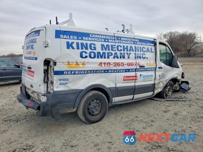 Trzecie zdjęcie samochodu z tyłu: 2015 FORD TRANSIT T-150 VIN:1FTNE1ZMXFKB28598 - miniatura