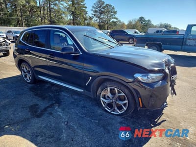 Czwarte zdjęcie samochodu z boku: 2023 BMW X3 SDRIVE30I VIN:WBX47DP01PN243049 - miniatura