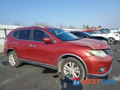 Czwarte zdjęcie samochodu z boku: 2016 NISSAN ROGUE S VIN:KNMAT2MT7GP654846 - miniatura