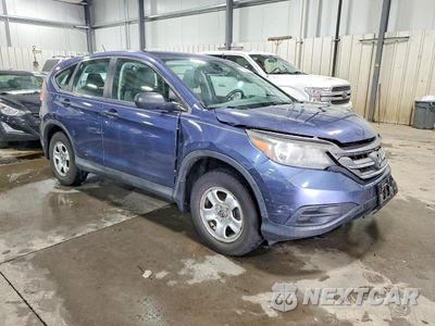 Czwarte zdjęcie samochodu z boku: 2014 HONDA CR-V LX VIN:2HKRM3H31EH536980 - miniatura