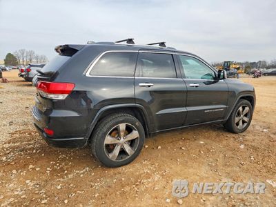 Trzecie zdjęcie samochodu z tyłu: 2014 JEEP GRAND CHEROKEE OVERLAND VIN:1C4RJECMXEC393706 - miniatura