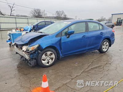 2014 HONDA CIVIC LX 19XFB2F51EE014989 - główne zdjęcie licytacji z USA - miniatura