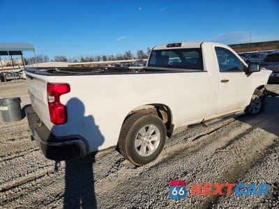 Trzecie zdjęcie samochodu z tyłu: 2022 CHEVROLET SILVERADO C1500 VIN:3GCNAAED5NG573564 - miniatura