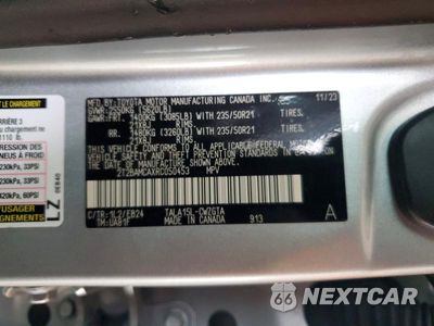 Zdjęcie 13 z 13 samochodu: 2024 LEXUS RX VIN:2T2BAMCAXRC050453 - miniatura
