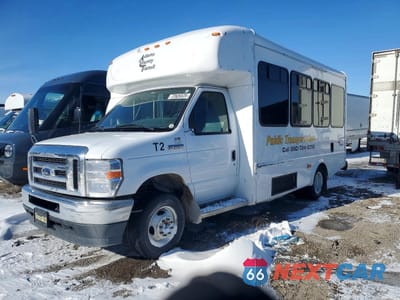 Drugie zdjęcie samochodu z przodu: 2024 FORD ECONOLINE E350 SUPER DUTY CUTAWAY VAN VIN:1FDEE3FN2RDD02709 - miniatura