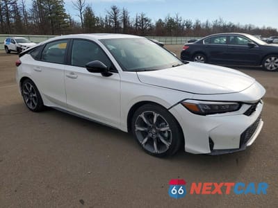 Czwarte zdjęcie samochodu z boku: 2025 HONDA CIVIC SPORT TOURING VIN:19XFL4H91SE016424 - miniatura