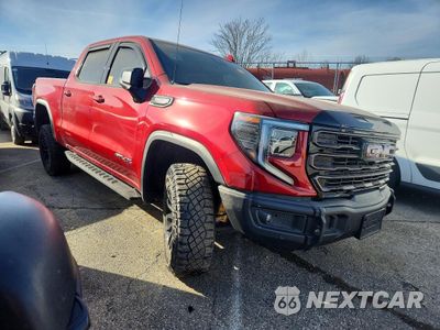 Czwarte zdjęcie samochodu z boku: 2023 GMC SIERRA K1500 AT4X VIN:3GTUUFEL6PG191442 - miniatura