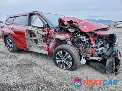 Czwarte zdjęcie samochodu z boku: 2025 TOYOTA HIGHLANDER HYBRID XLE VIN:5TDKBRCH7SS669729 - miniatura