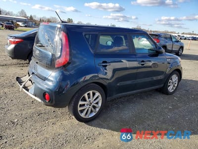 Trzecie zdjęcie samochodu z tyłu: 2018 KIA SOUL + VIN:KNDJP3A54J7527964 - miniatura