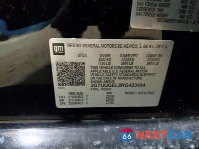 Zdjęcie 13 z 13 samochodu: 2024 GMC SIERRA K1500 DENALI VIN:3GTUUGEL8RG433494 - miniatura
