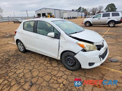Czwarte zdjęcie samochodu z boku: 2012 TOYOTA YARIS VIN:JTDKTUD33CD536174 - miniatura
