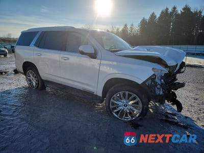 Czwarte zdjęcie samochodu z boku: 2021 CADILLAC ESCALADE PREMIUM LUXURY VIN:1GYS4BKLXMR383019 - miniatura