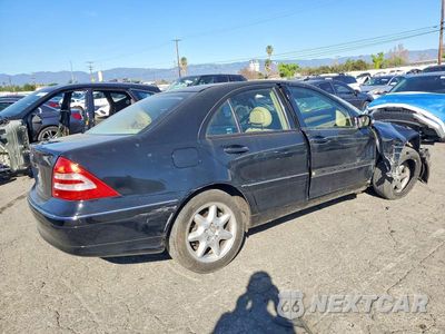 Trzecie zdjęcie samochodu z tyłu: 2003 MERCEDES-BENZ C 240 VIN:WDBRF61JX3E014493 - miniatura