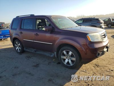 Czwarte zdjęcie samochodu z boku: 2012 HONDA PILOT TOURING VIN:5FNYF3H94CB019405 - miniatura