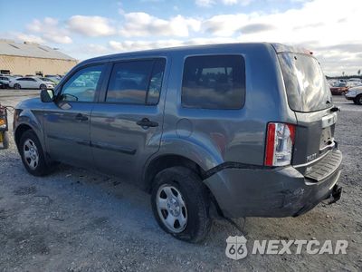 Drugie zdjęcie samochodu z przodu: 2013 HONDA PILOT LX VIN:5FNYF4H2XDB015448 - miniatura