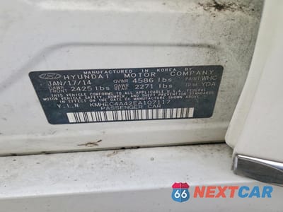 Zdjęcie 12 z 12 samochodu: 2014 HYUNDAI SONATA HYBRID VIN:KMHEC4A42EA107117 - miniatura