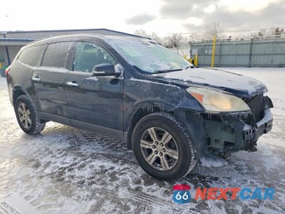 Czwarte zdjęcie samochodu z boku: 2011 CHEVROLET TRAVERSE LT VIN:1GNKRGED0BJ168356 - miniatura